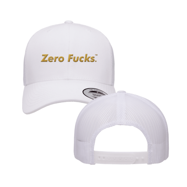 Zero Fucks Trucker Snap Back - Image 2