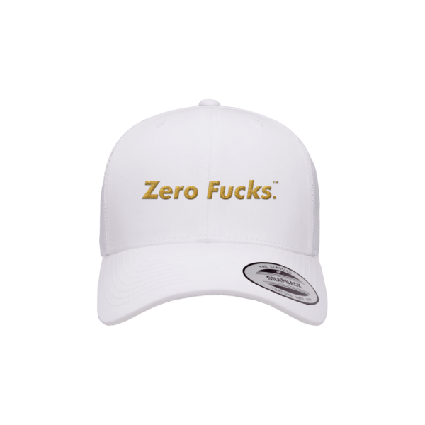 Zero Fucks Trucker Snap Back