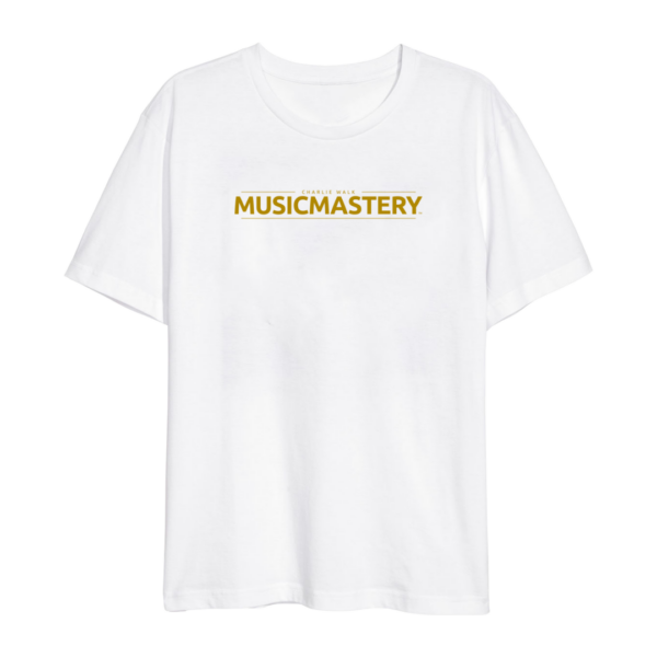 FLAT LOGO TEE - WHITE