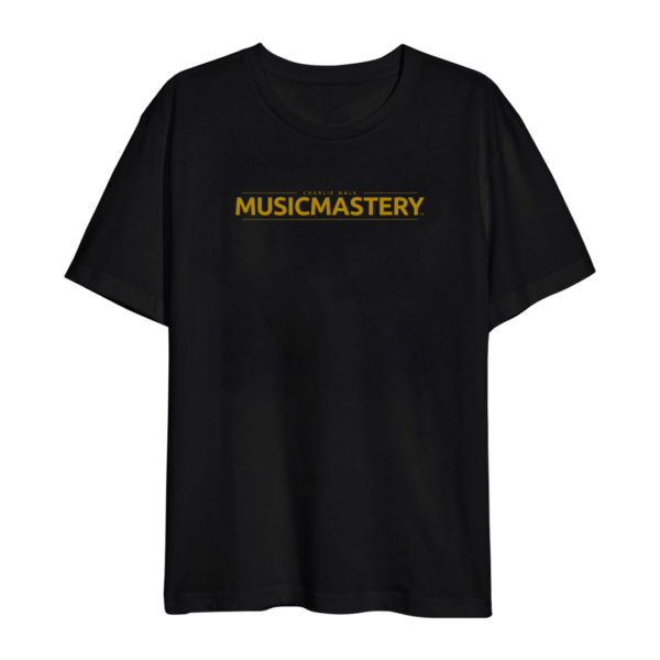 FLAT LOGO TEE - BLACK